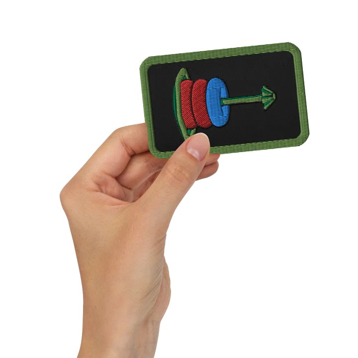 Mogo with Rings Embroidered Patch product image (2)