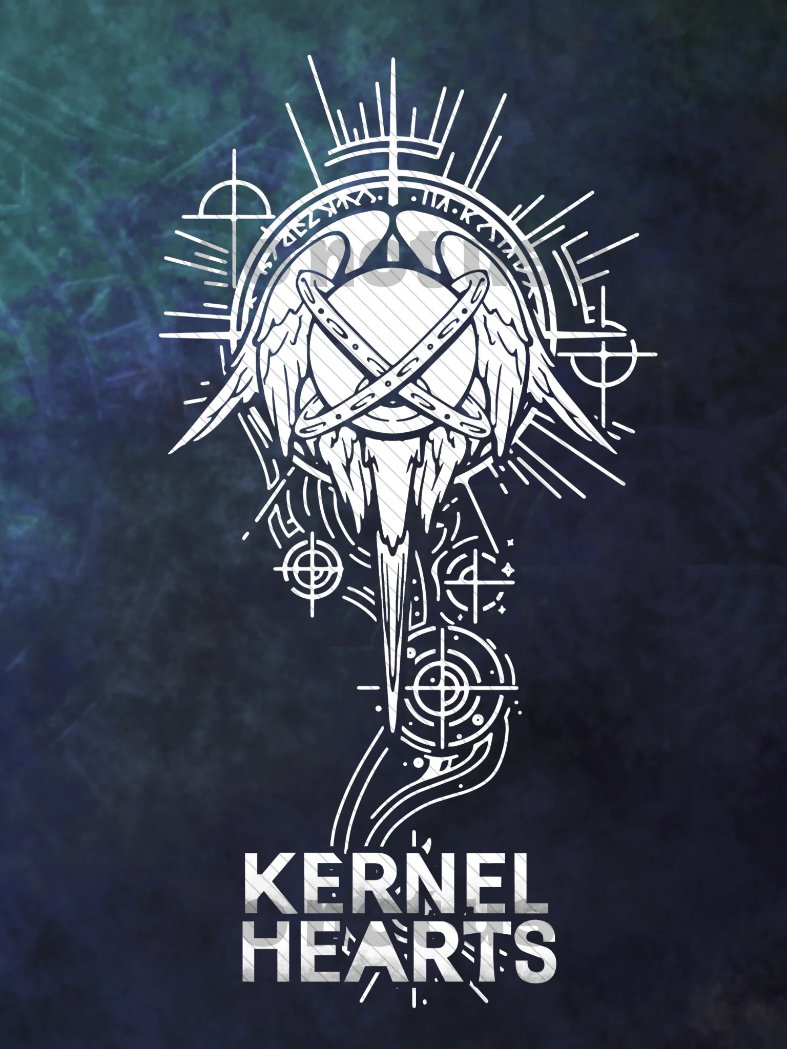 Kernel Hearts Angel T-Shirt product image (4)