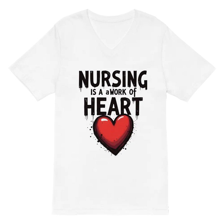Heartfelt Nursing V-Neck Tee product image (2)