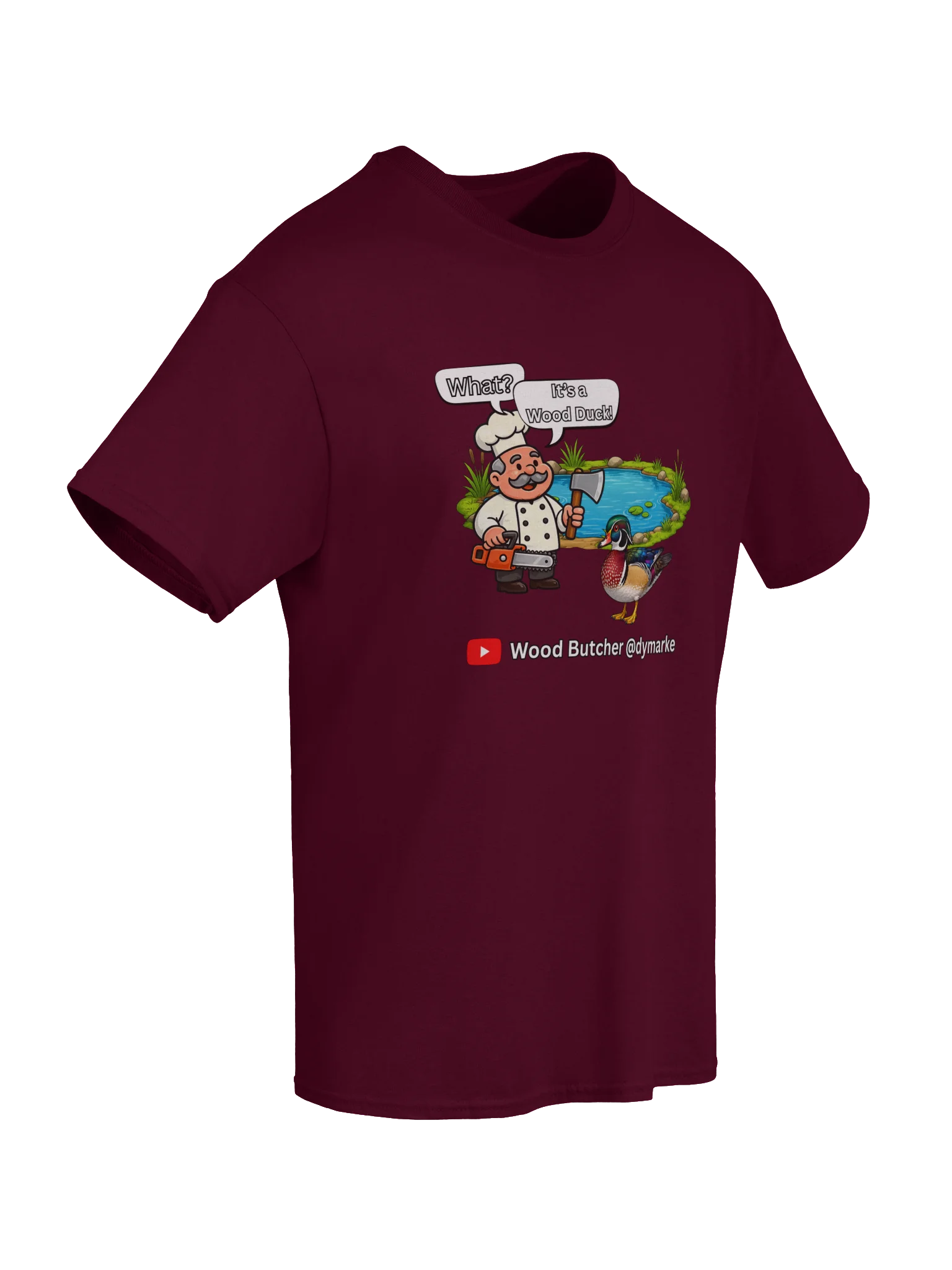 Wood Butcher It's a duck T product image (70)
