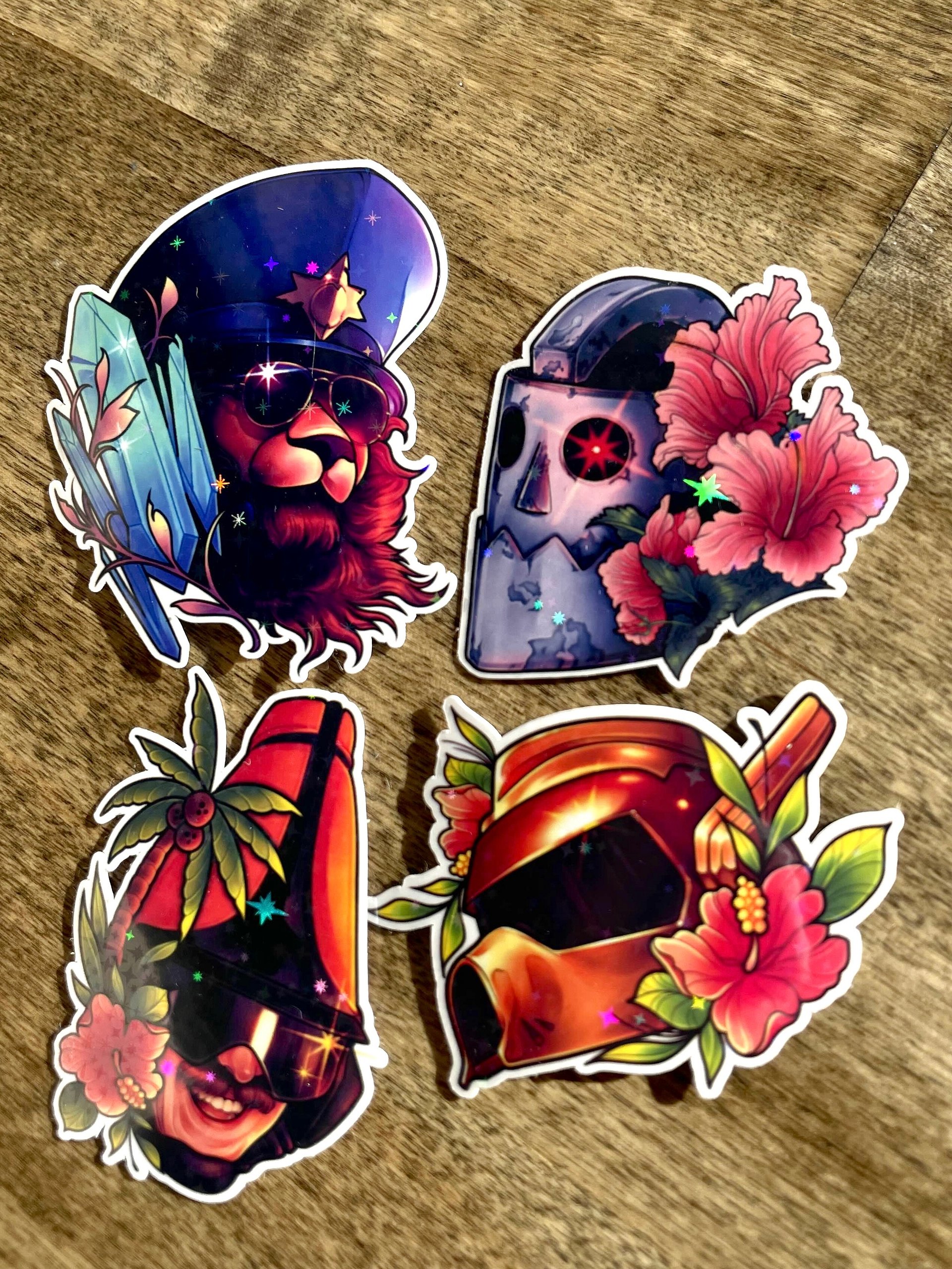 TWRP Sticker Set [Star Holo] product image (3)