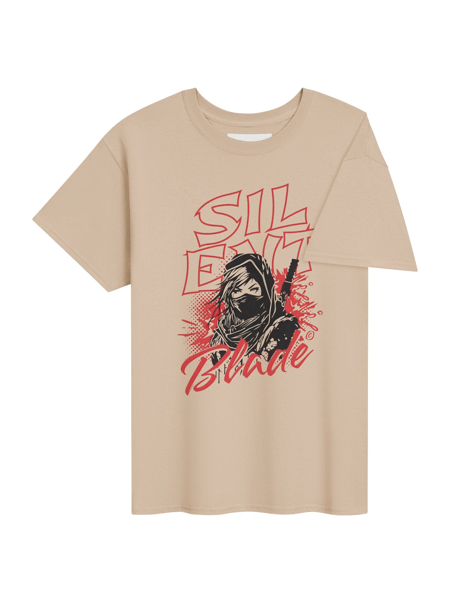 Silent Blade Anime Ninja T-Shirt product image (4)