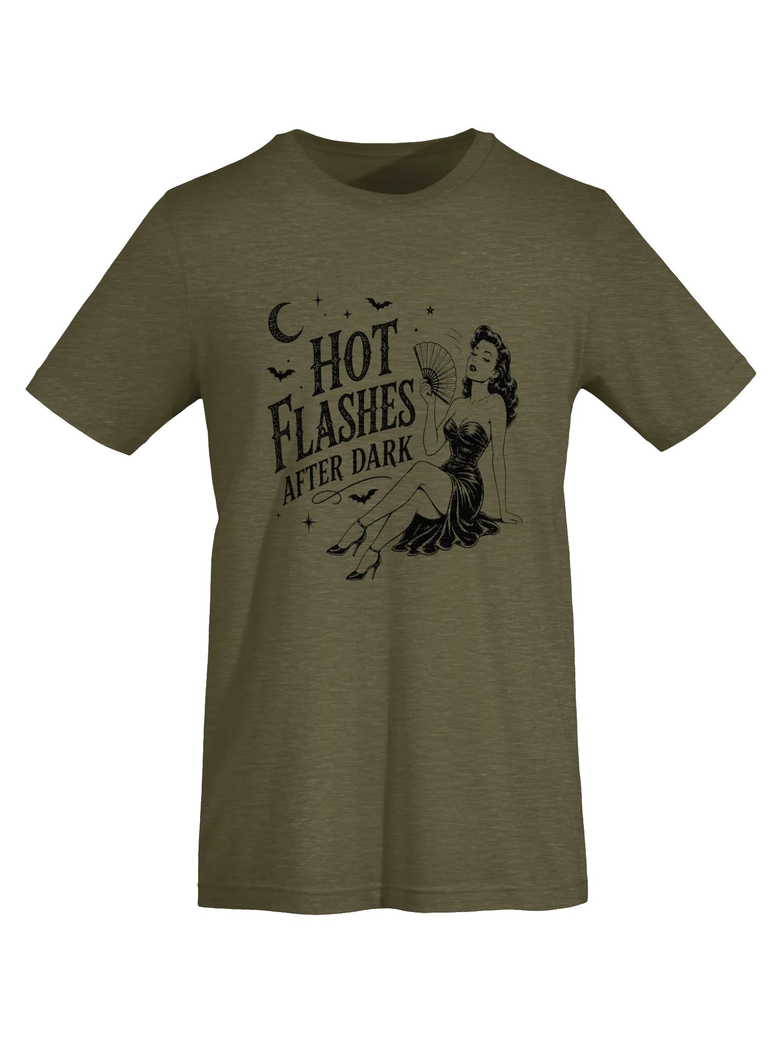 Hot Flashes After Dark | Vintage Halloween Tee product image (5)