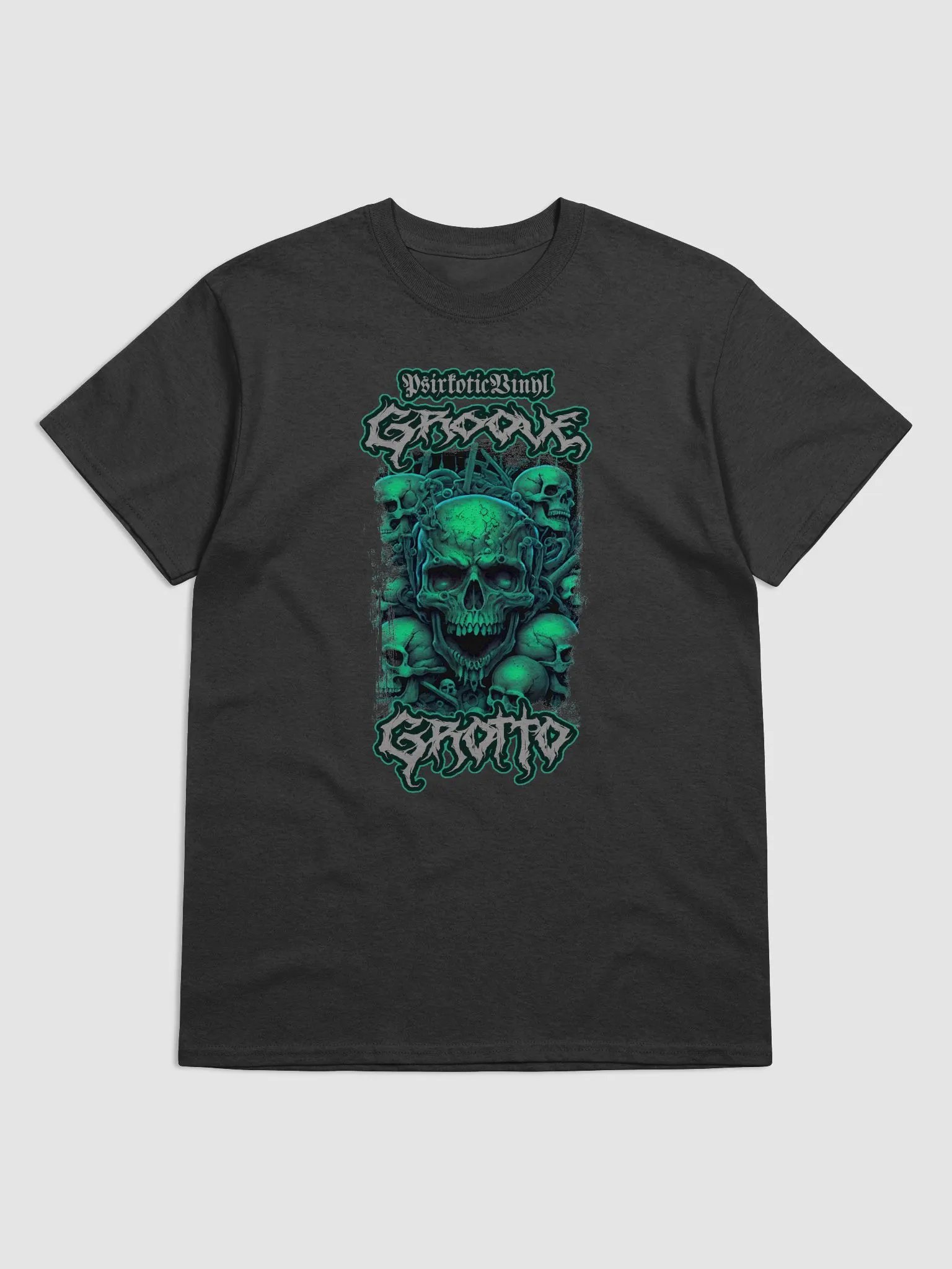 Groove Grotto - Stacked Skulls Tee product image (1)