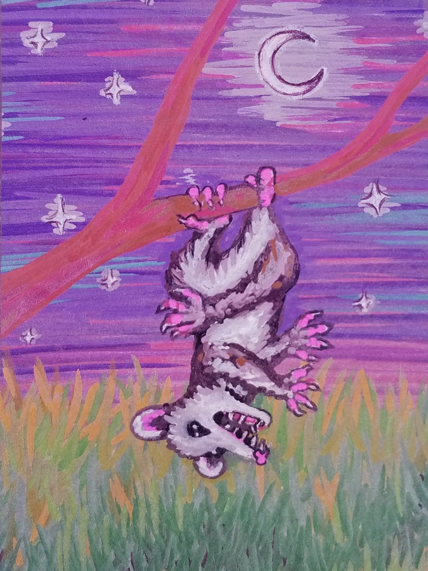 Possum Scream Print product image (1)