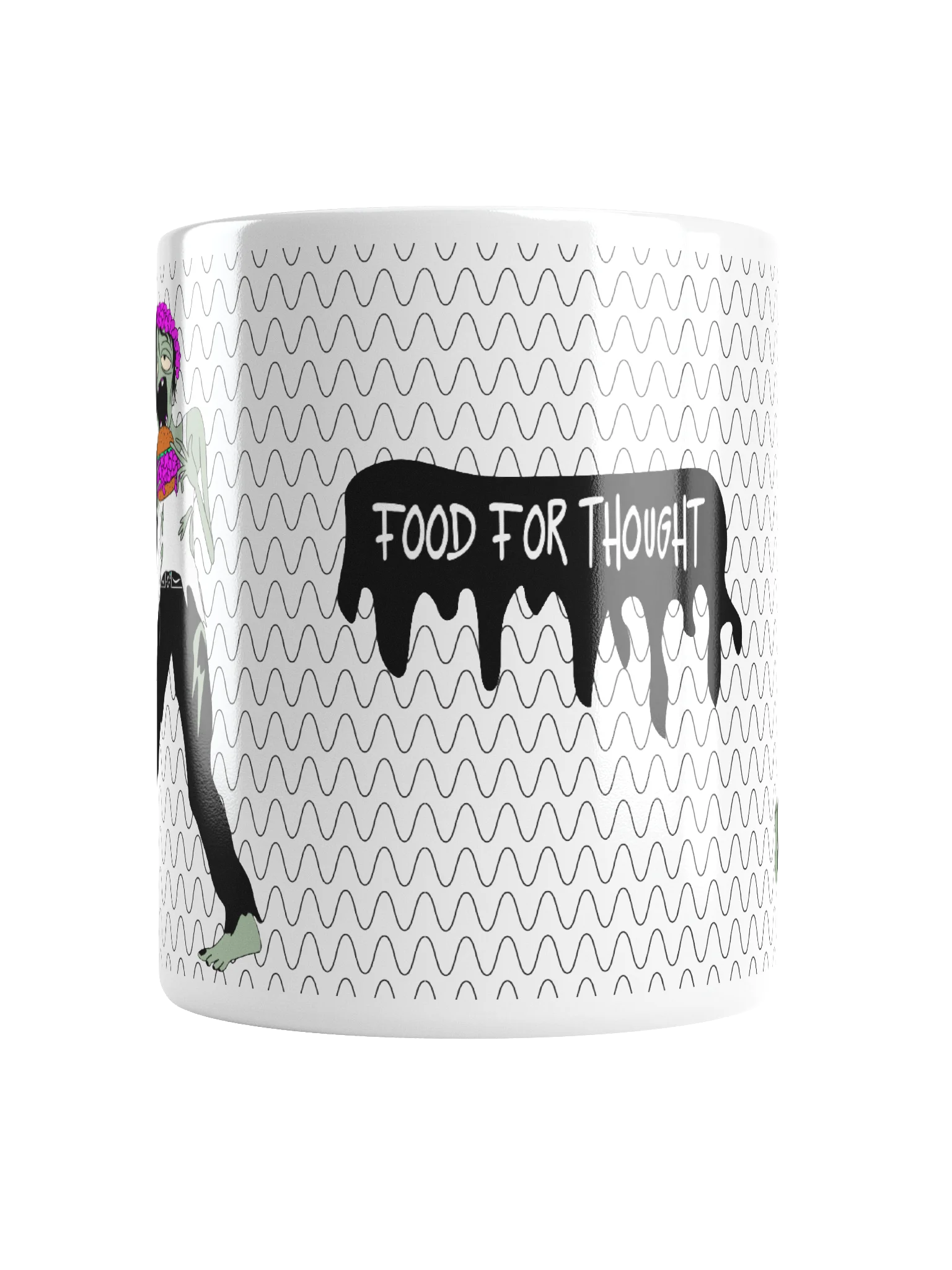 Mug: Zombie 'food for thought' product image (6)