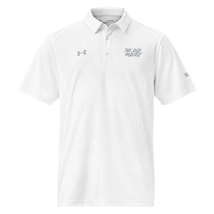 The DGD Podcast Logo Performance Polo product image (1)