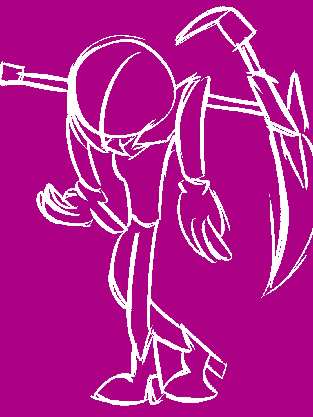Sketch Series: Violet "Vi" Nebulaz product image (1)