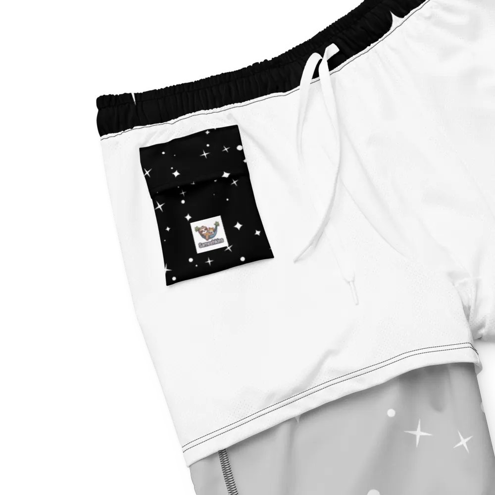 Starry Night All-Over Swim Trunks product image (6)