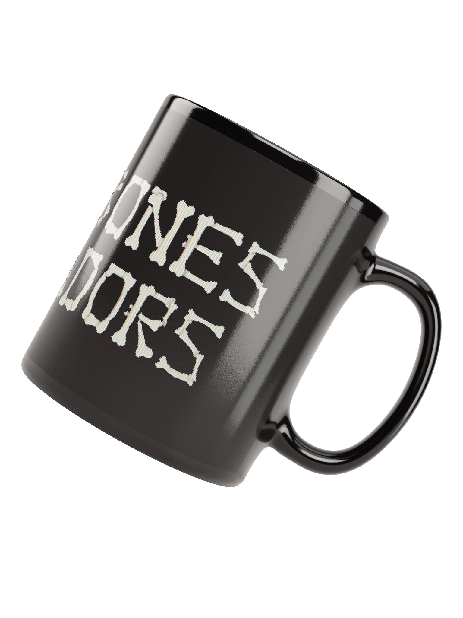 Bear Bones Black Mug product image (8)