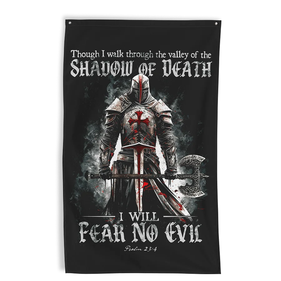 Templar: Fear No Evil Wall Flag product image (1)