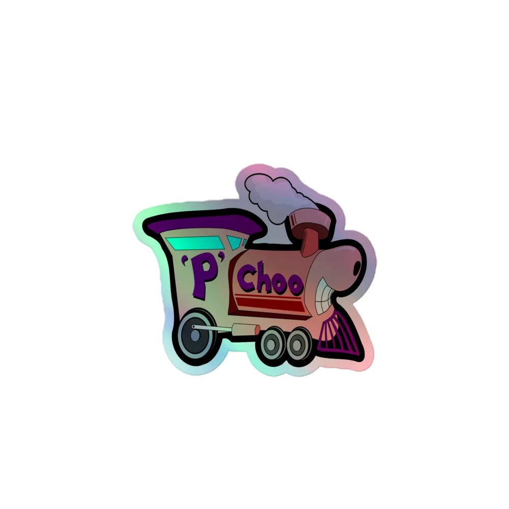 Vella P Train Holo Sticker product image (1)