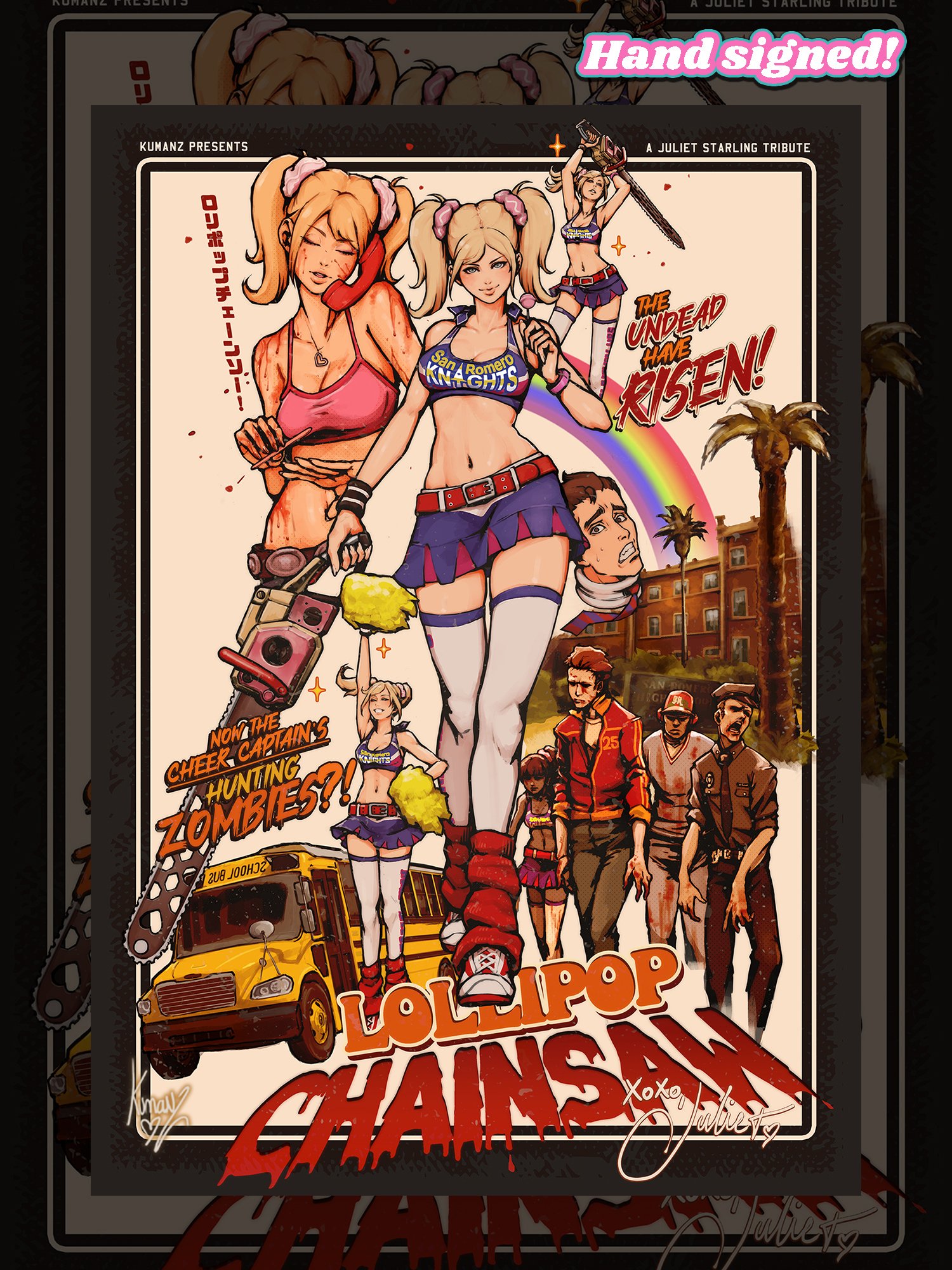 Zombie Hunter Juliet Poster Print product image (1)