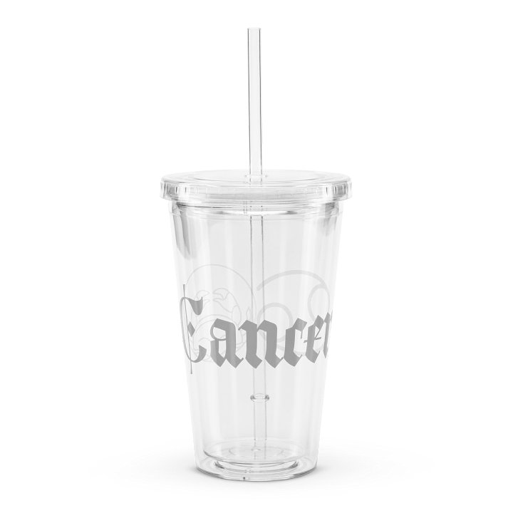 Zodiac Cancer Clear Tumbler product image (1)