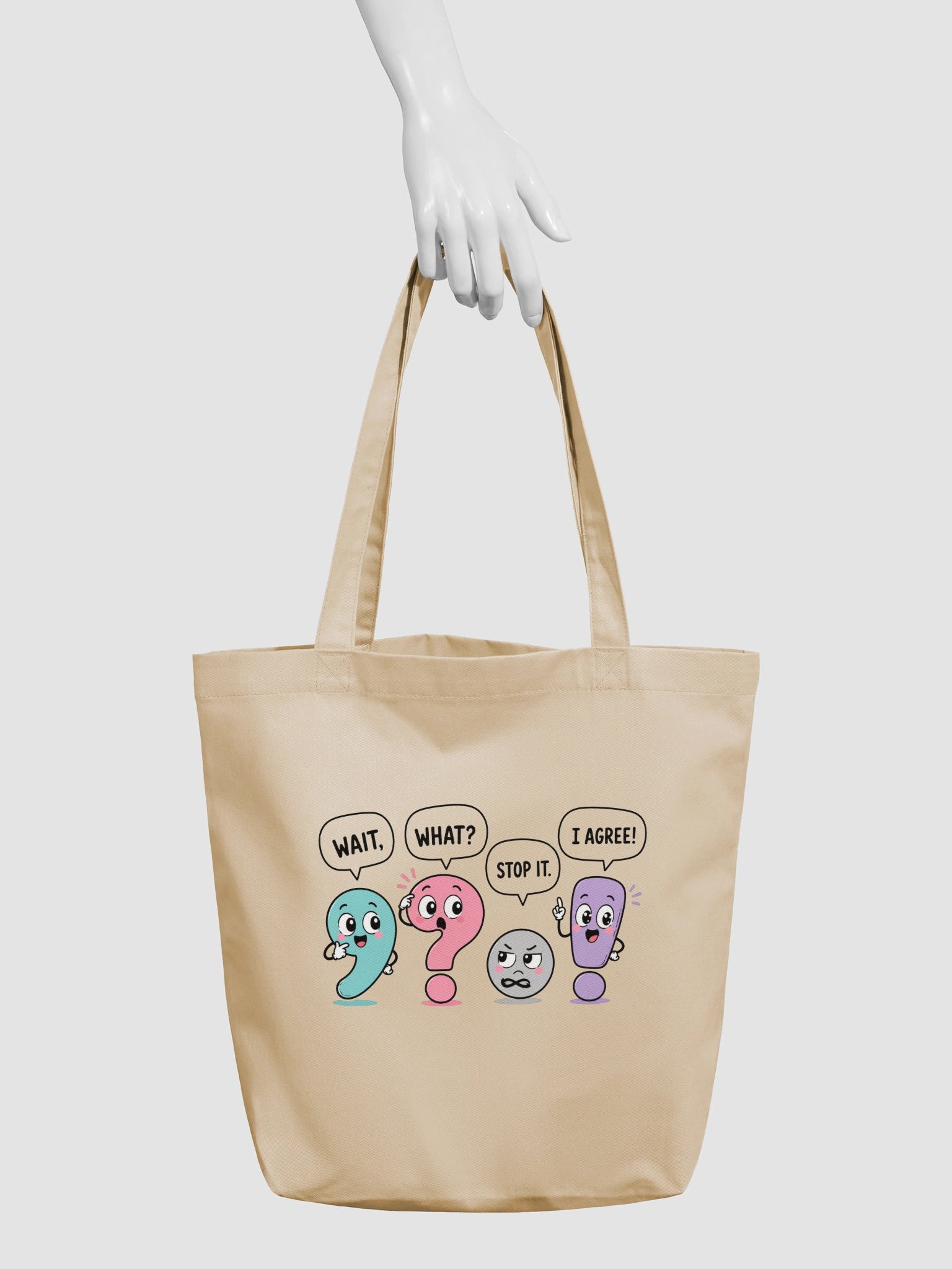 English Teacher Grammar Punctuation Squad Tote Bag product image (3)
