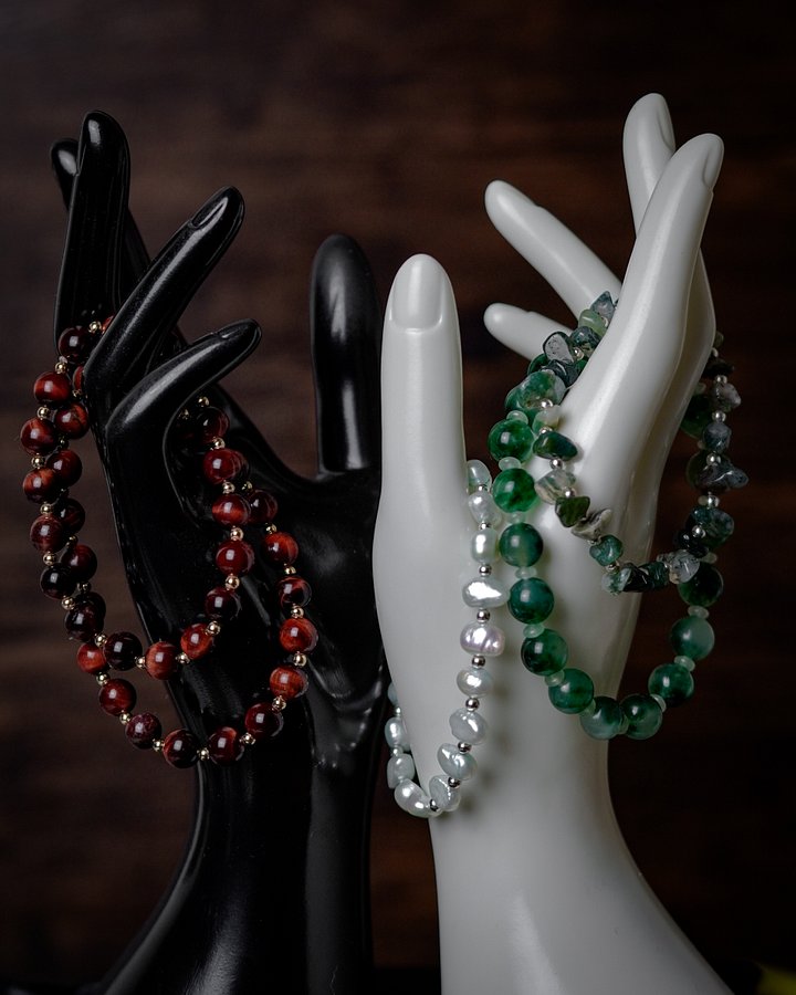 Pearl & Sterling Silver Beaded Bracelet product image (2)