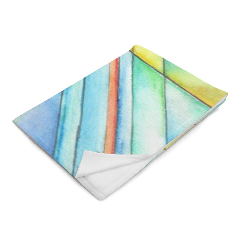 Circles to Circles #2 - Stereographic Projection Mathematical Art Blanket product image (4)