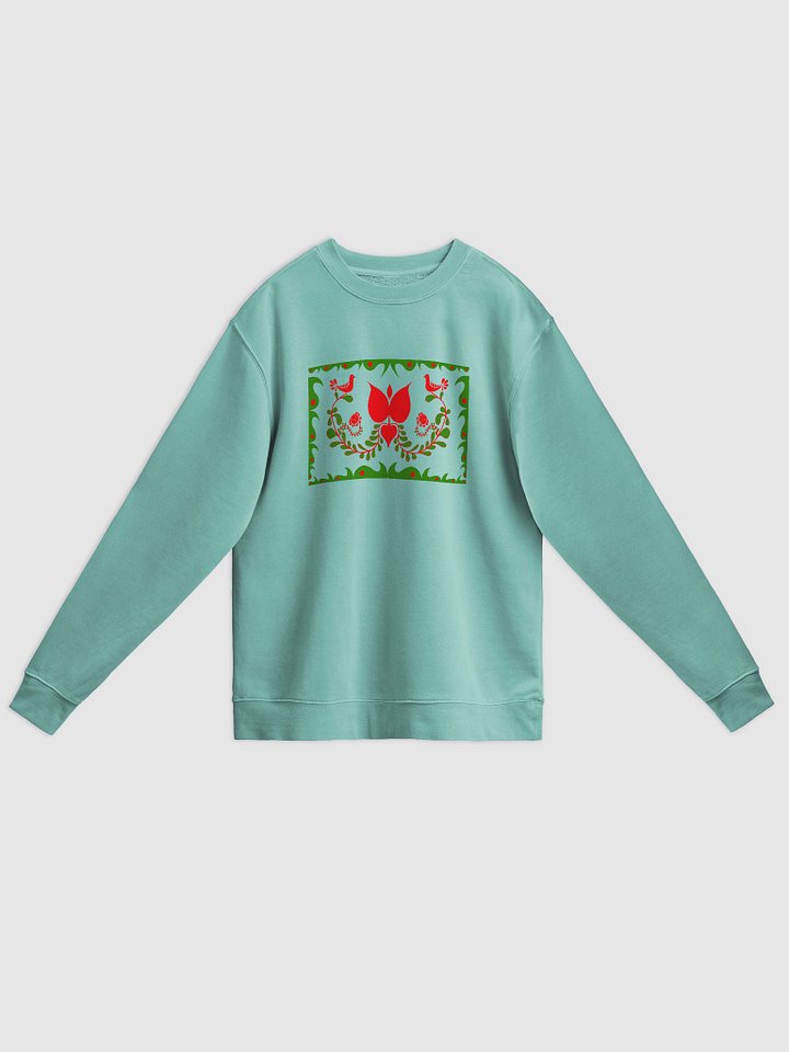 Hungarian Floral Ornament Sweatshirt product image (1)