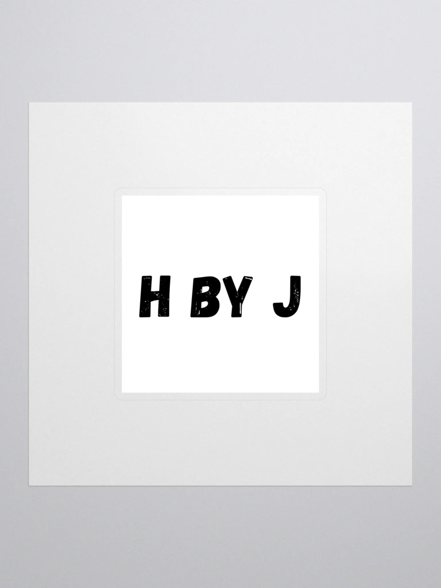 Classic H by J stickers product image (1)