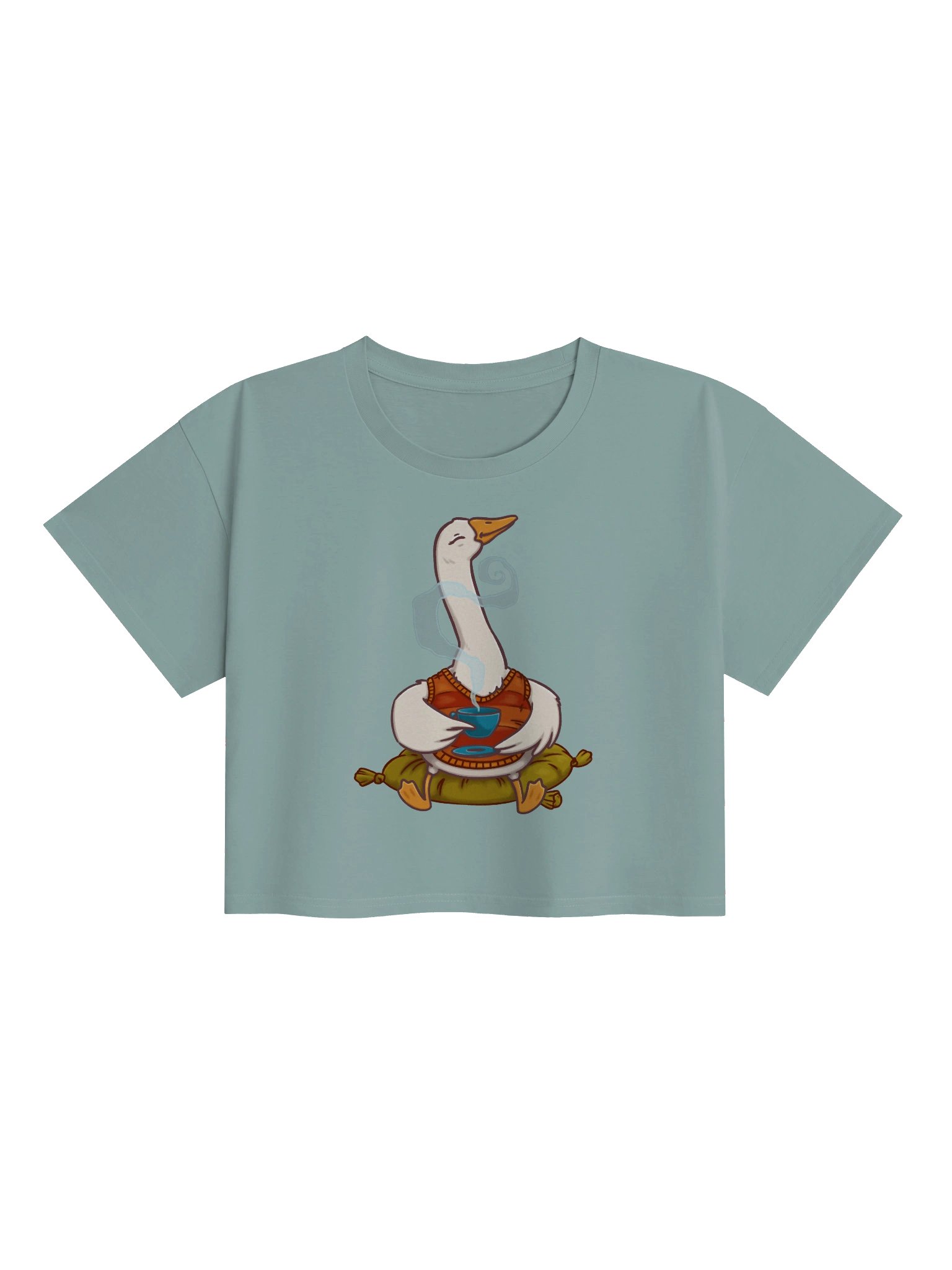 crop top : cosy goose product image (1)