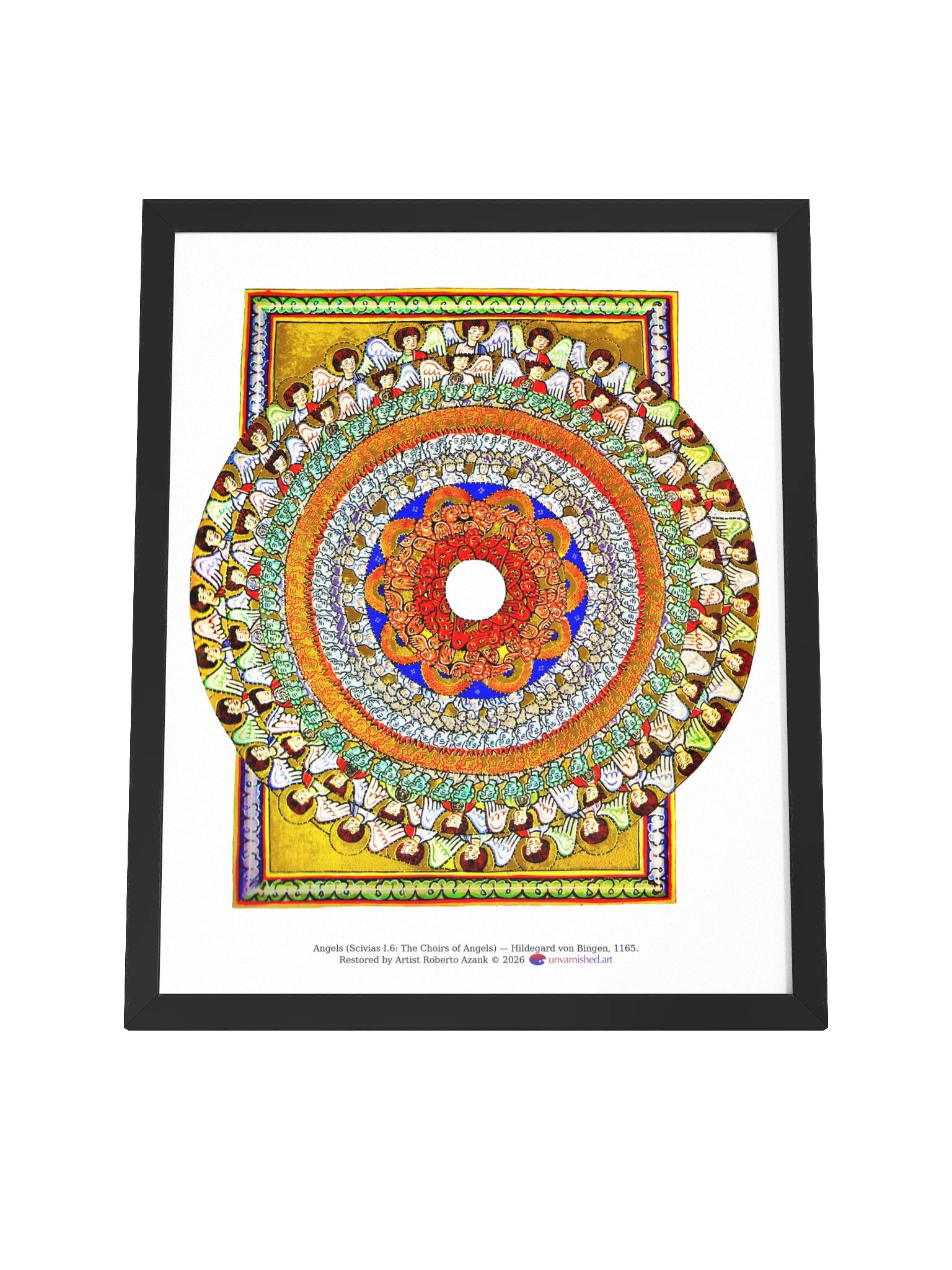 Angels (Scivias I.6: The Choirs of Angels) — Poster product image (8)