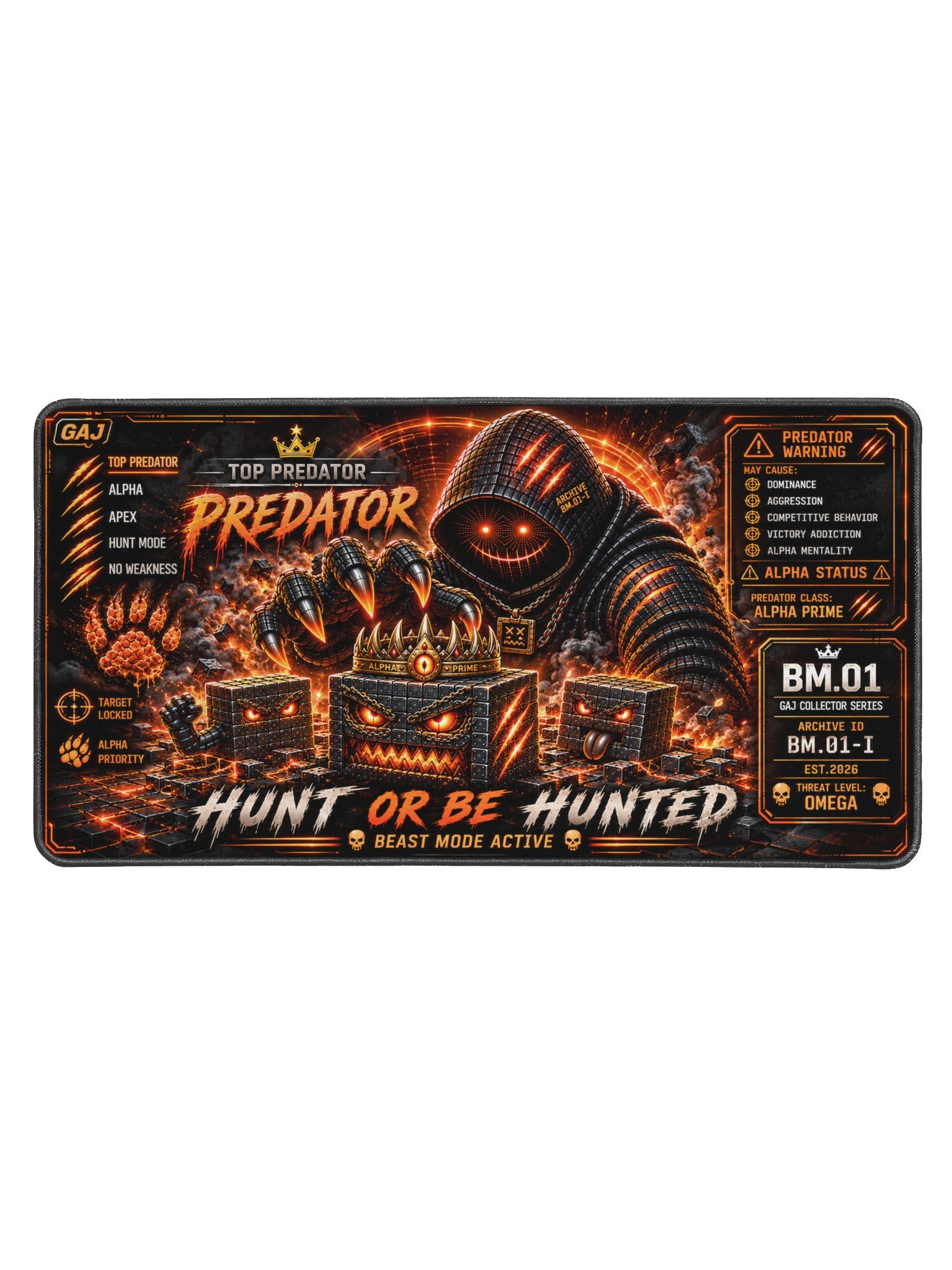 BEAST MODE - Gaming Desk Mat product image (1)