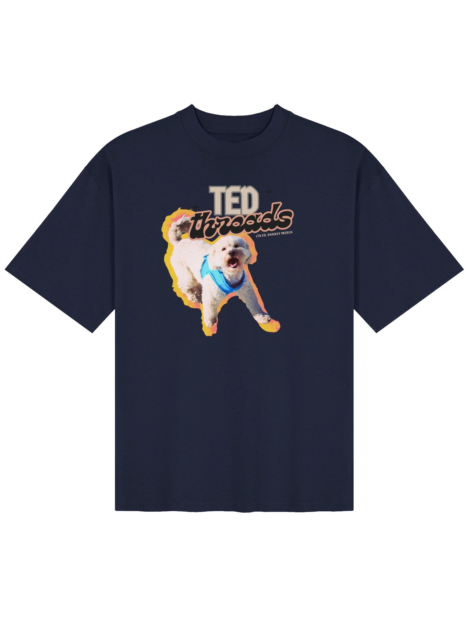 TED Threads Graphic Oversized Tee product image (3)