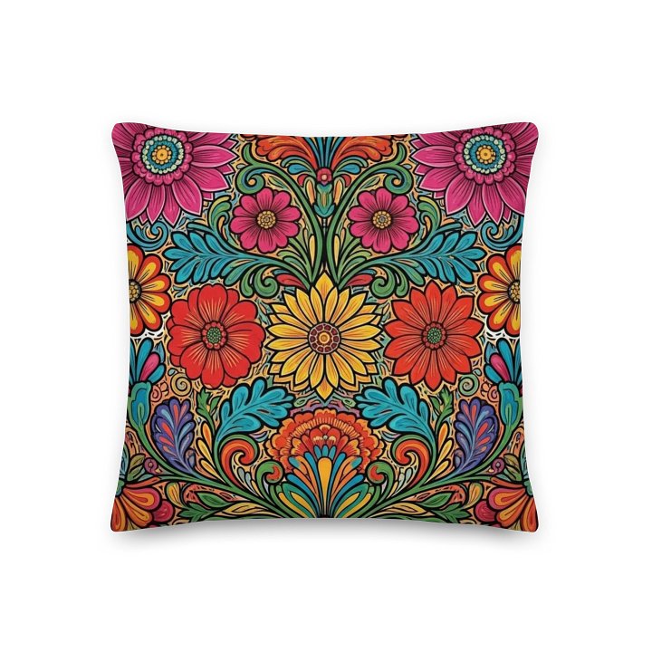 Mexican Floral Bliss Pillow product image (3)