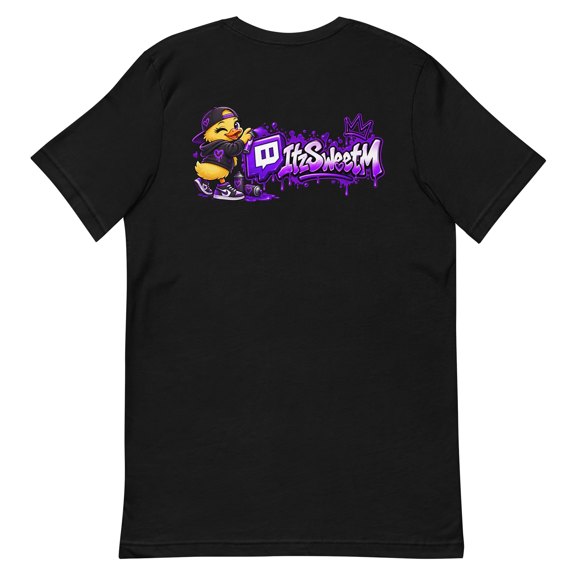 Winking Duck Twitch Heart Tee product image (6)