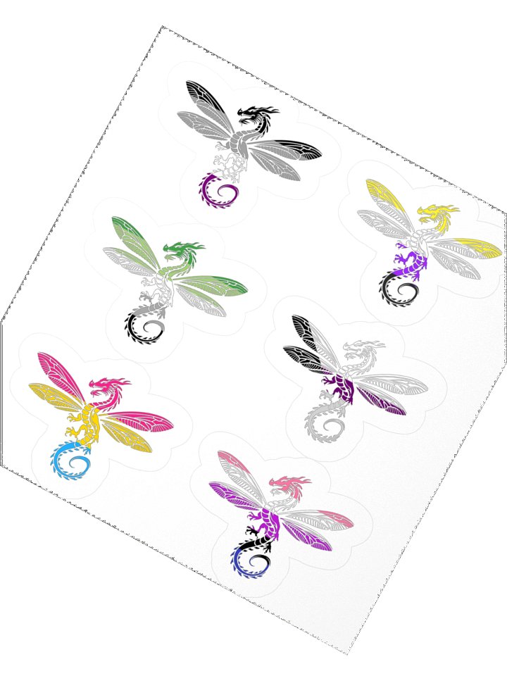 Dragon Fly Creations Pride Sticker Set 2 product image (2)