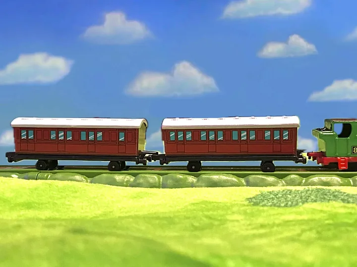 ERTL “Red Branchline Coaches” Sticker Set product image (2)