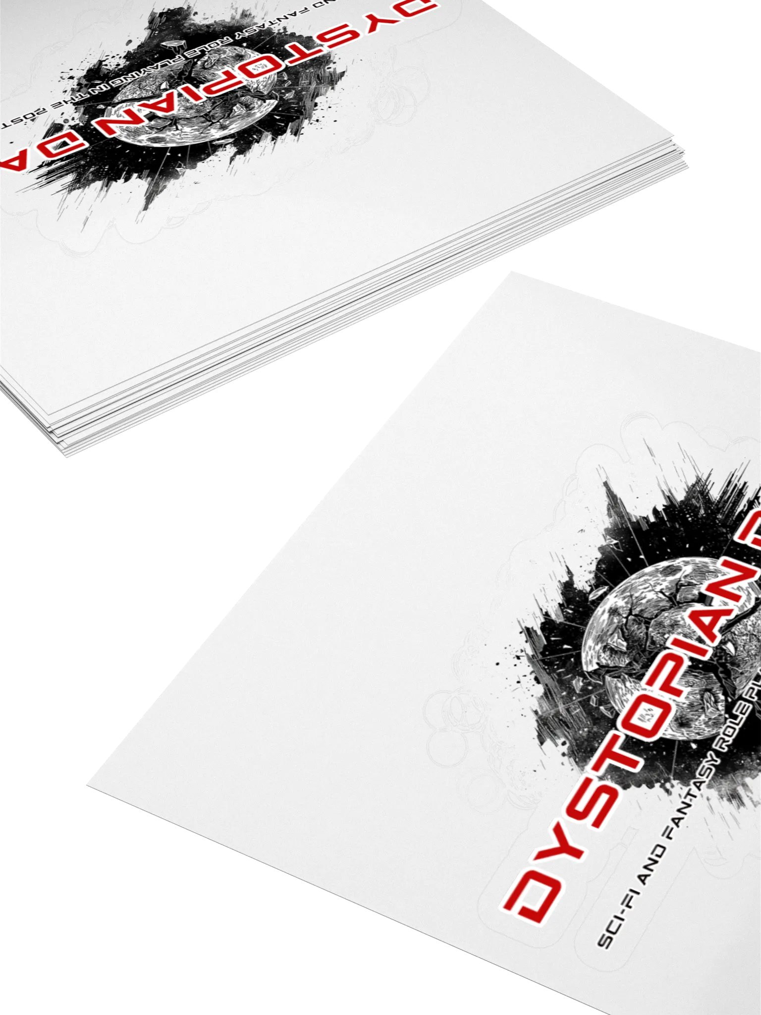 Dystopian Dawn - The Sticker (v1) product image (4)