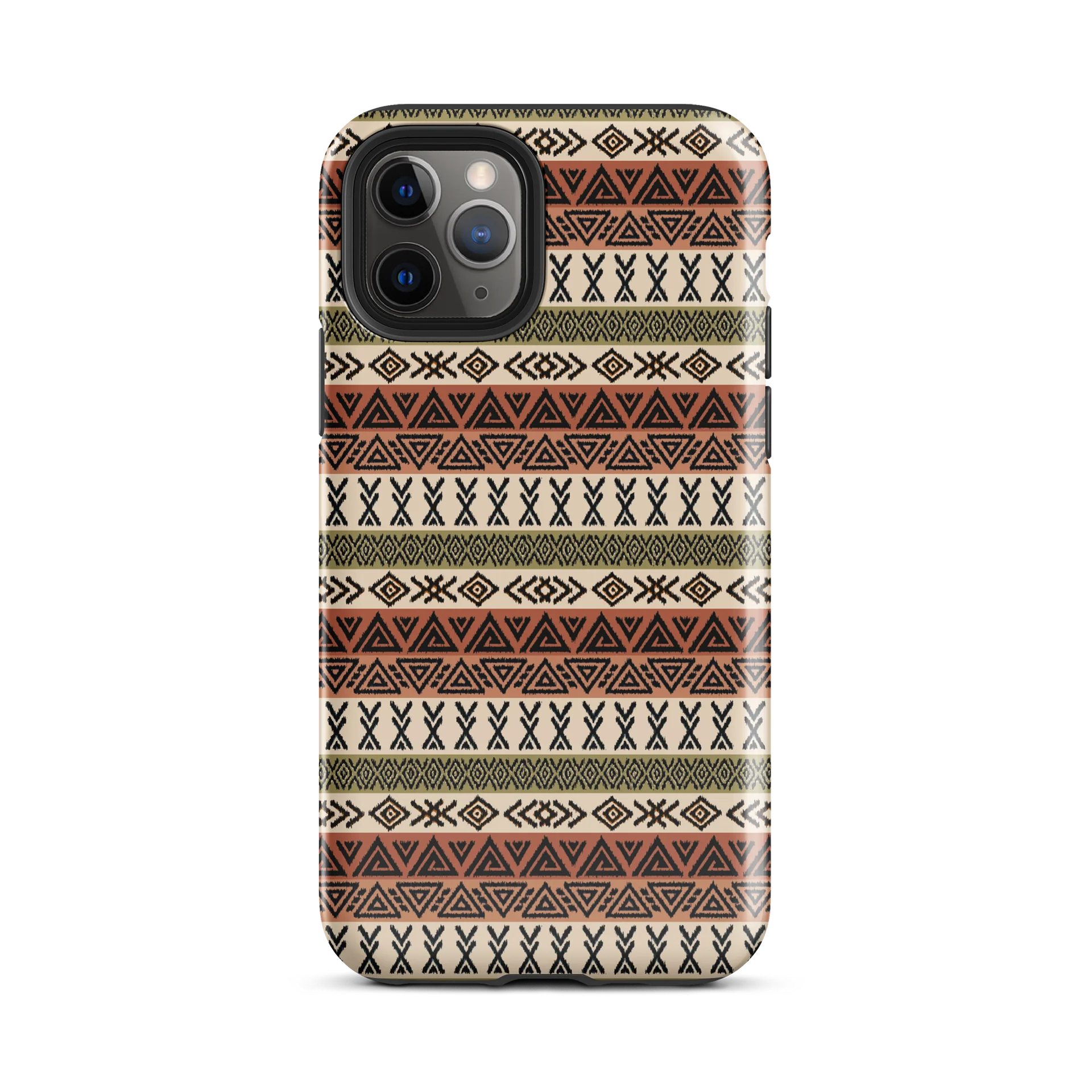 Boho Tribal Aztec Geometry iPhone Tough Case product image (57)