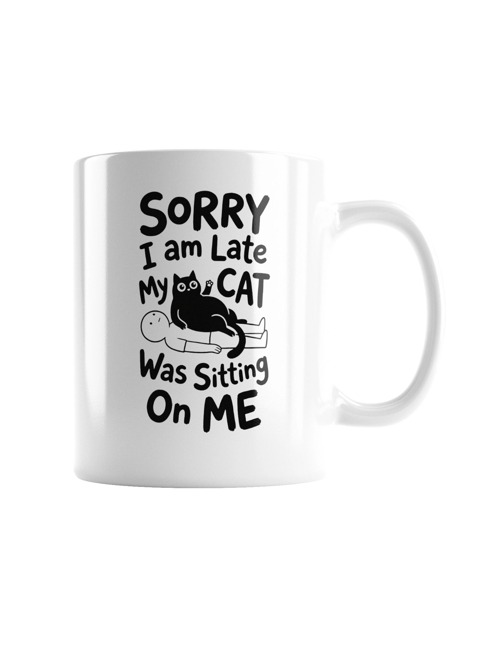 sorry I am late my cat was sitting on me product image (3)