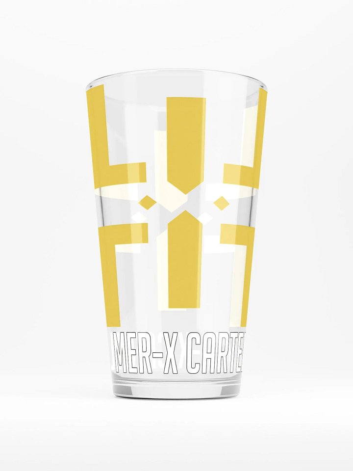 Mer-X Cartel pint glass product image (2)