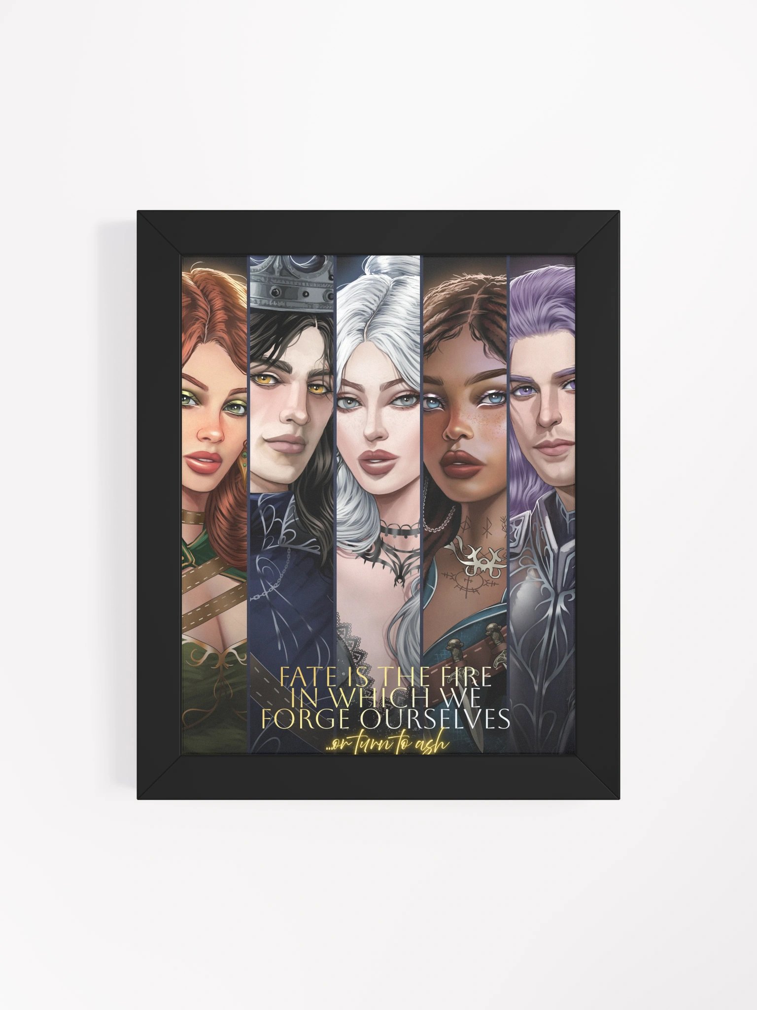 Fate is the Fire Framed Poster product image (4)