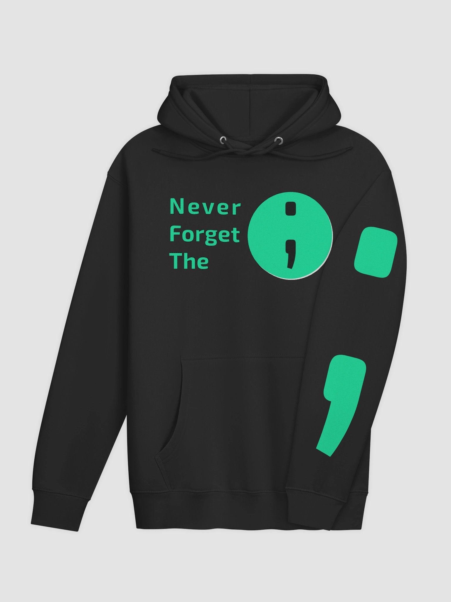 Never Forget the Semicolon Hoodie – Funny Programmer Hoodie for Developers product image (8)