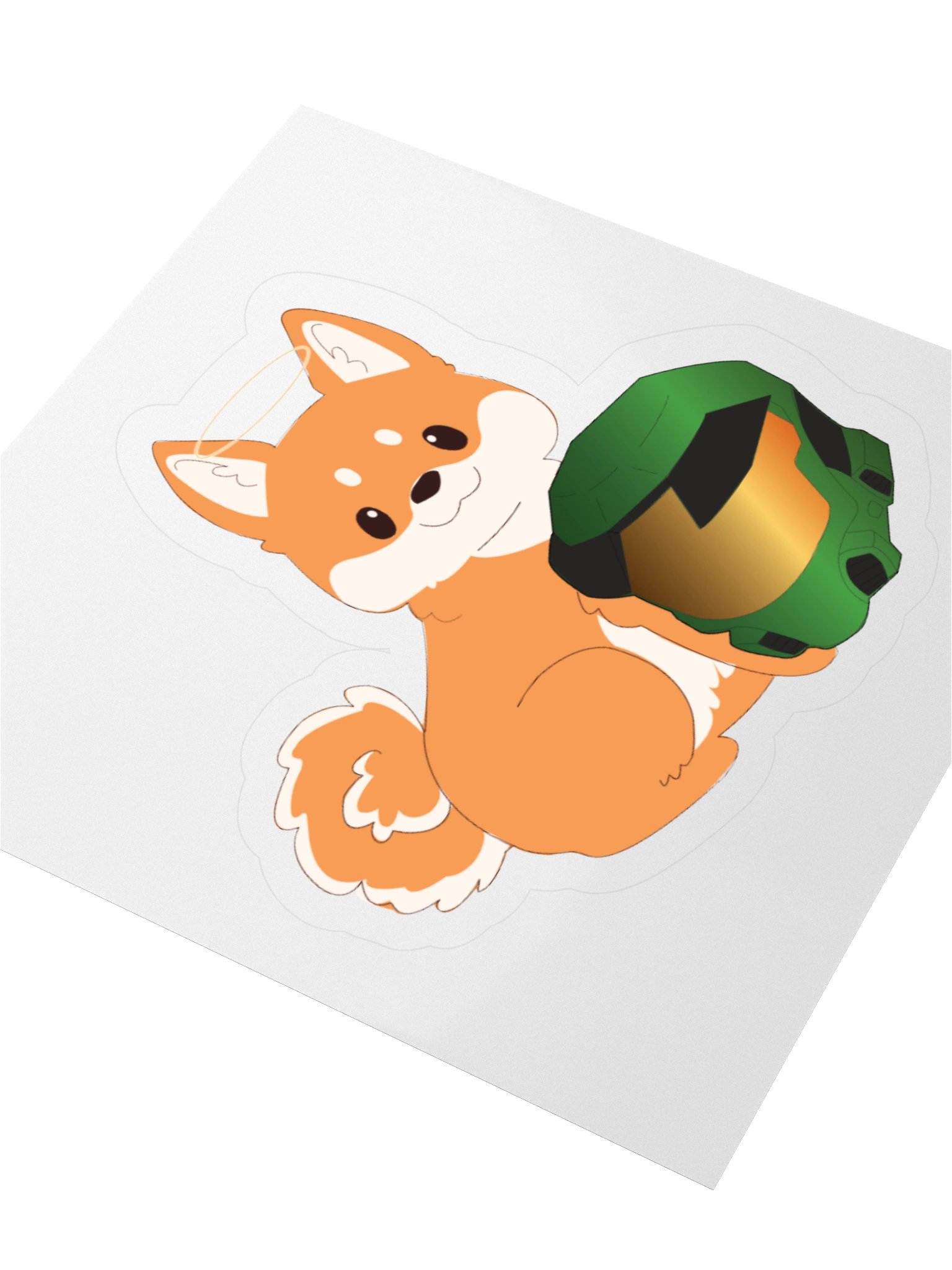 LHA + Corgi Tribute Sticker product image (3)
