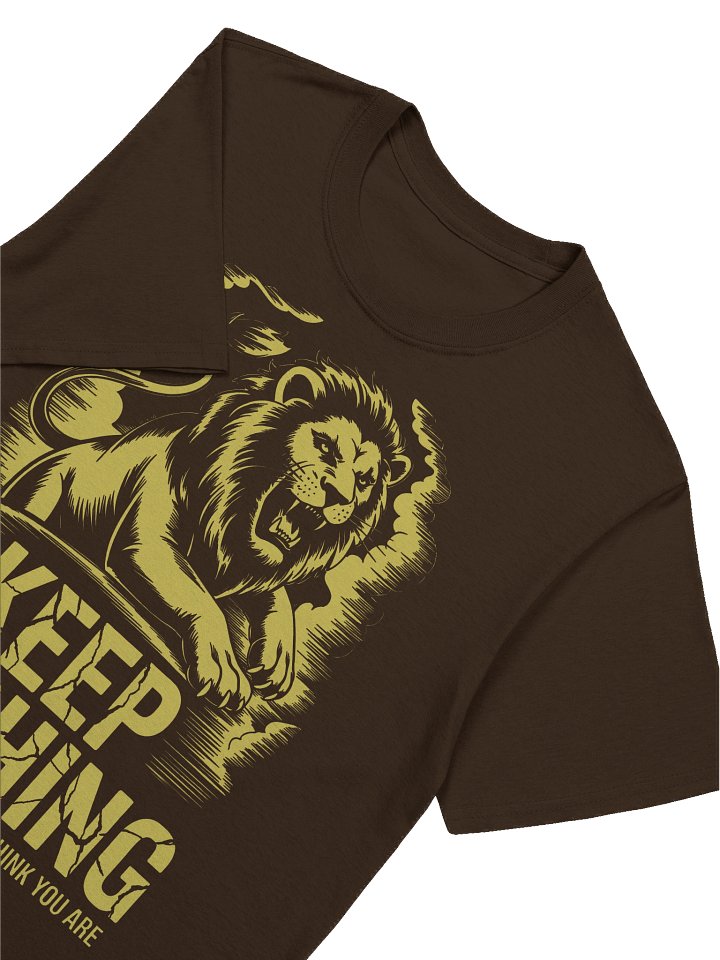 KEEP PUSHING V3 Graphic T-Shirt Yellow product image (1)