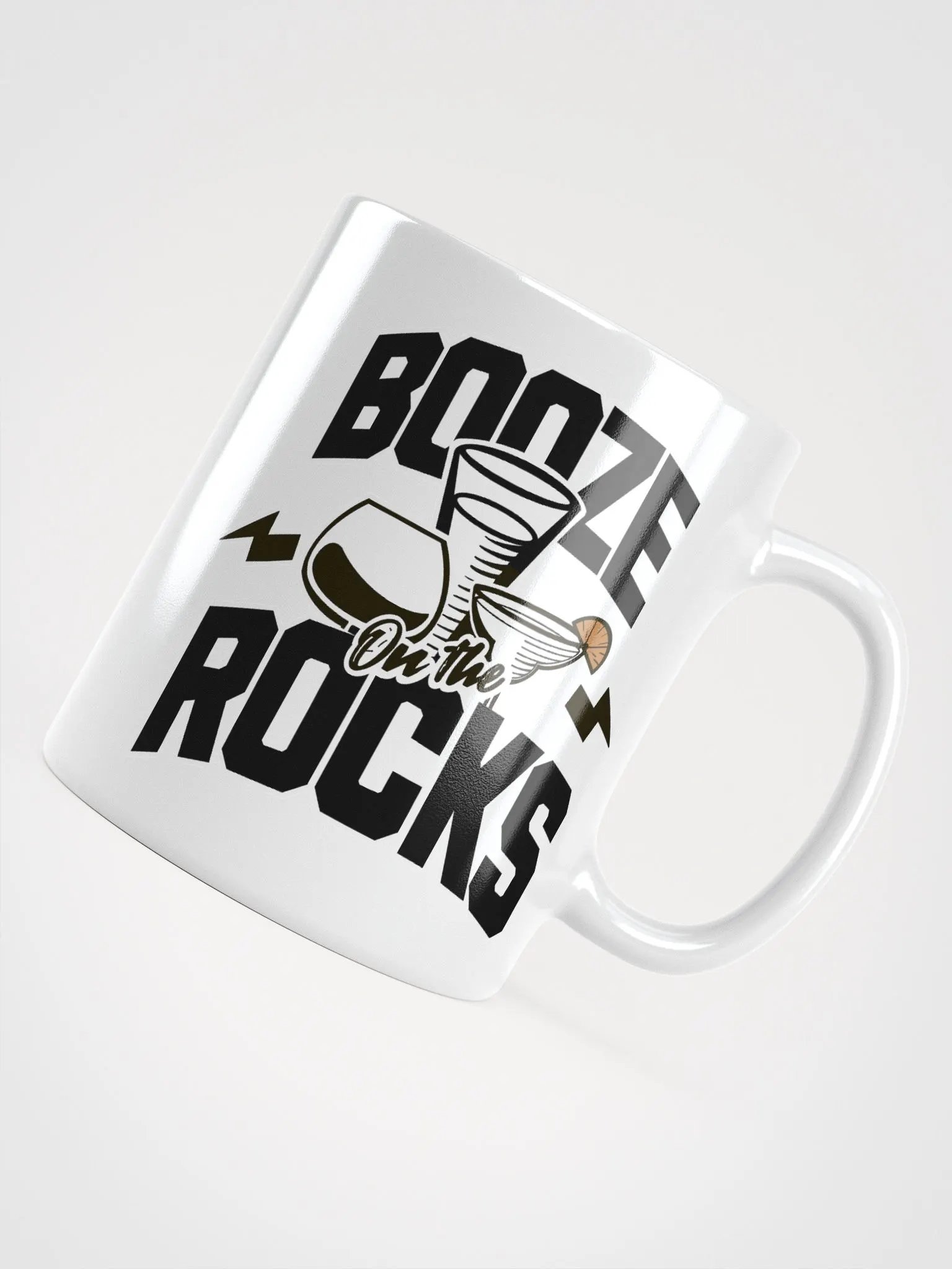 Booze On The Rocks Fancy Mug product image (4)