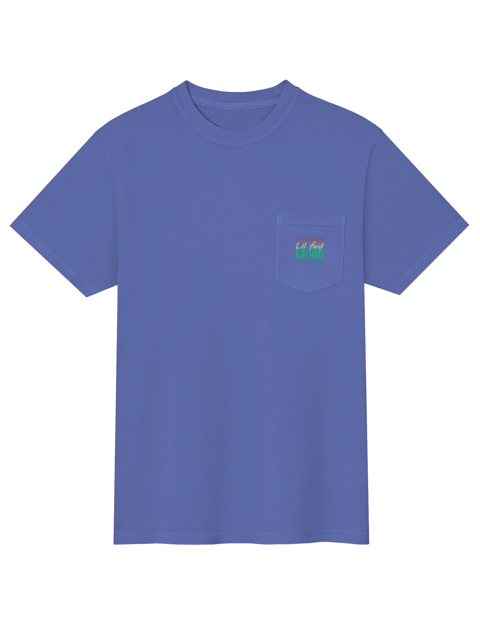 LA First (CROWDED) Pocket Tee product image (27)
