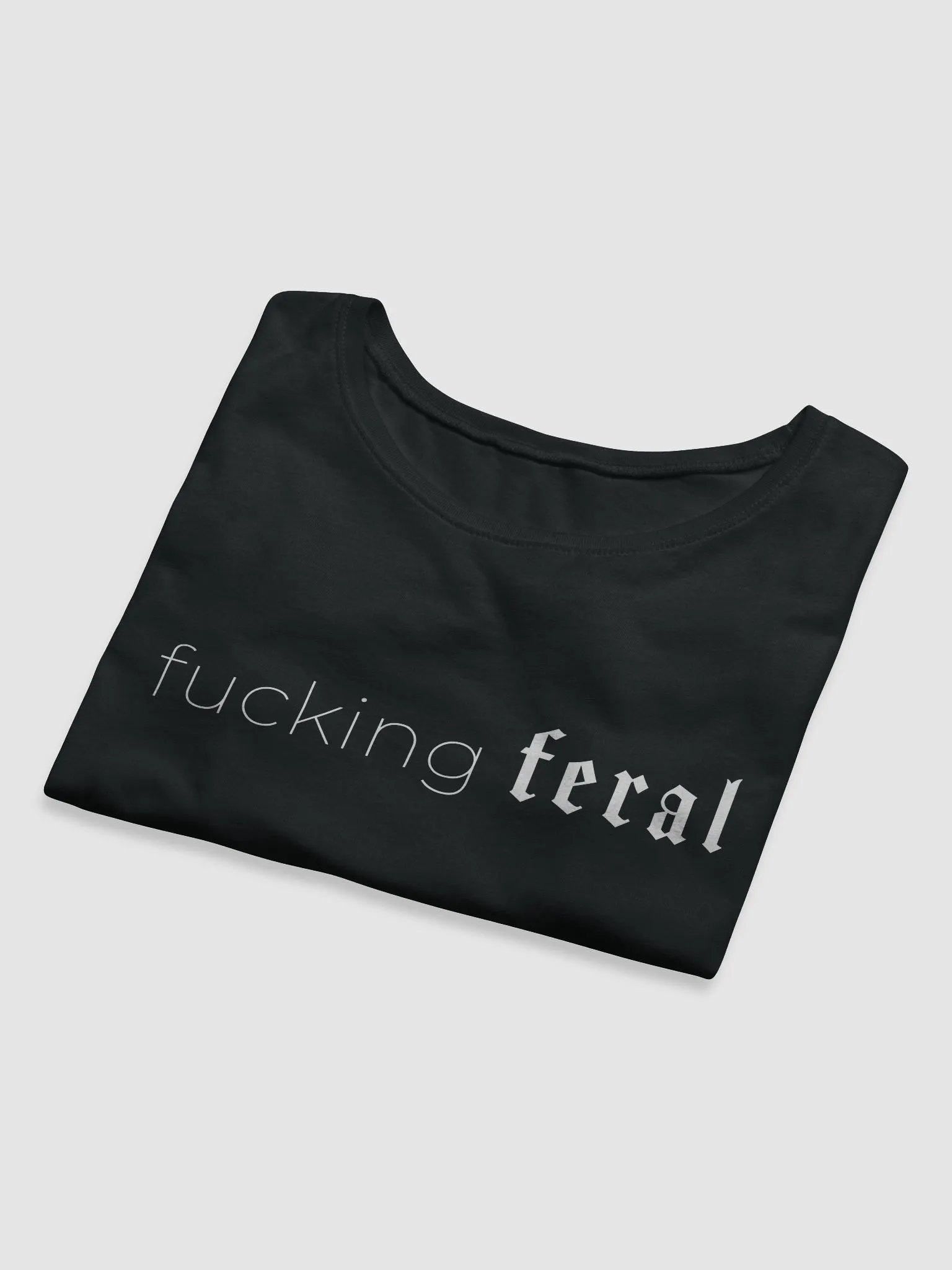 Fucking Feral Crop Tee product image (8)