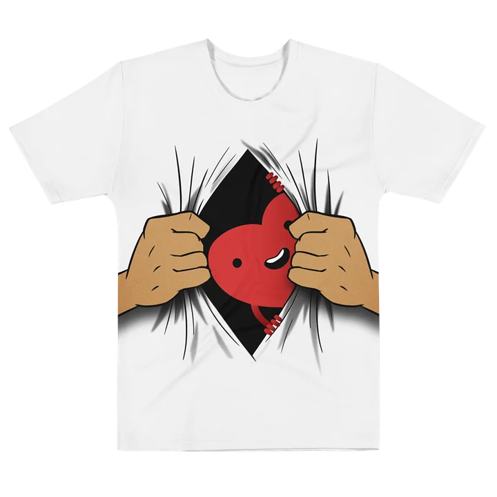Open Heart (white shirt / brown skin tone) product image (1)