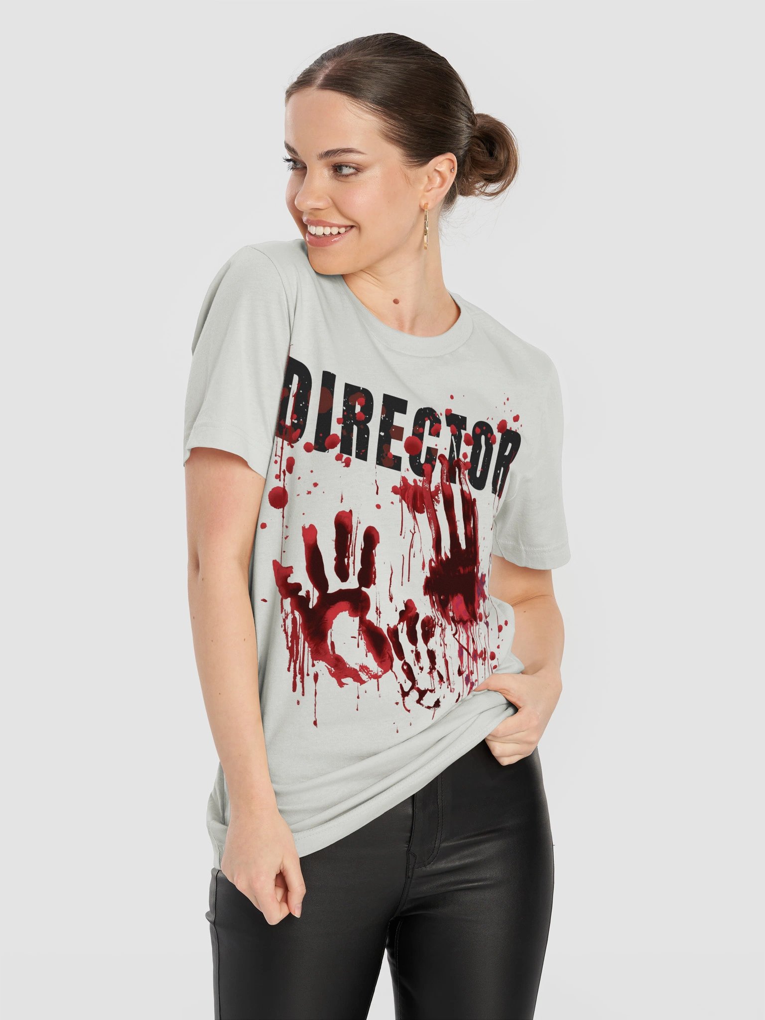Director Shirt Bloody Horror Blood Splatter Blood Stained Halloween product image (2)