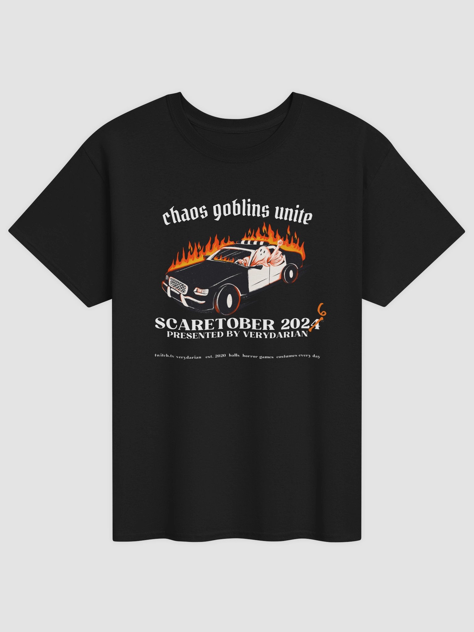 👻SCARETOBER TEE👻 [dark mode] product image (2)
