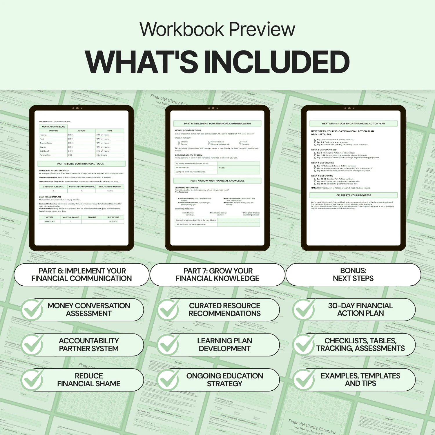 Financial Clarity Blueprint - Google Docs product image (8)