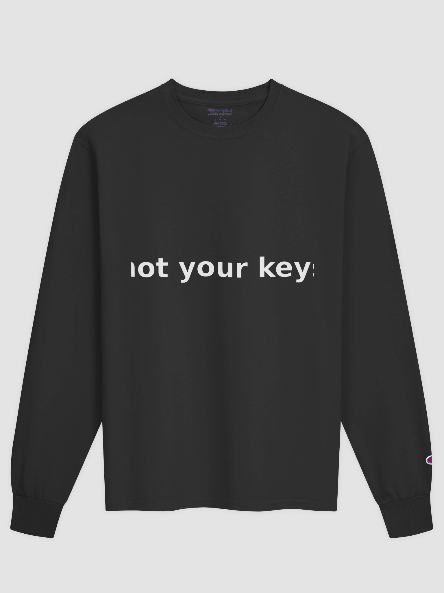 Not Your Keys Long Sleeve product image (1)