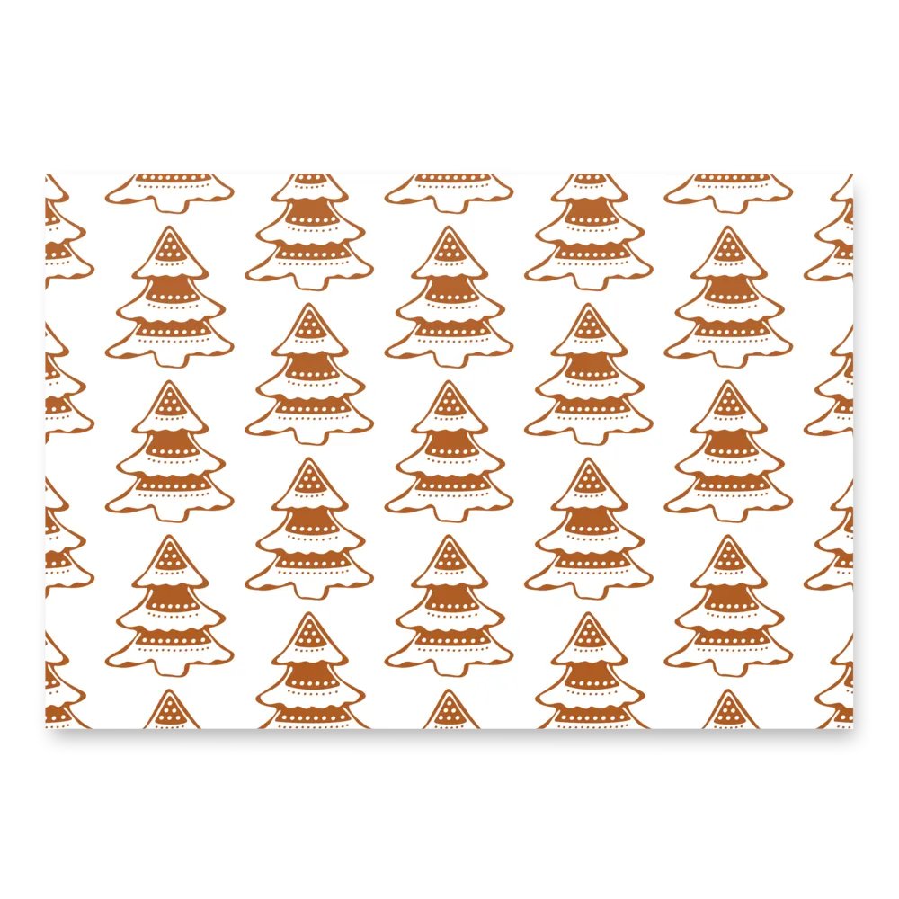 Gingerbread Tree Wrapping Paper product image (2)