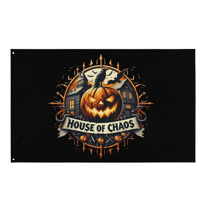 House of Chaos Halloween Flag product image (1)