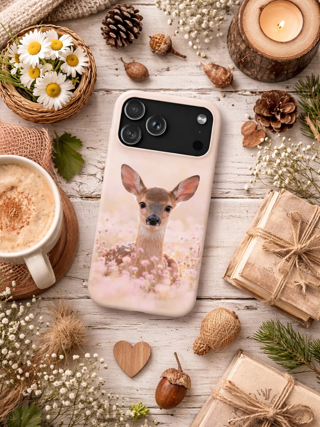 FAWN IN A FLOWER MEADOW SNAP CASE FOR ®iPhones product image (2)